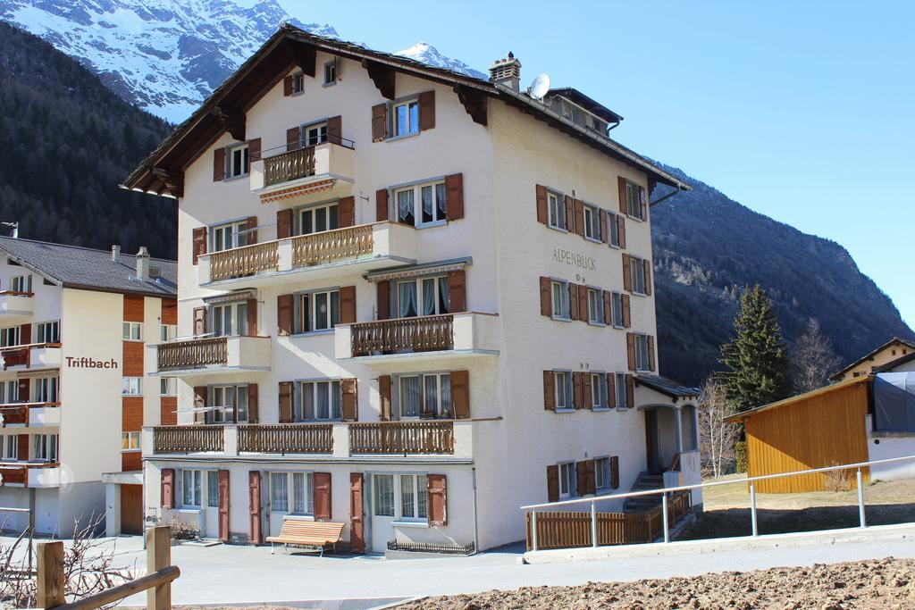 Haus Alpenblick Apartment Saas-Grund Exterior foto
